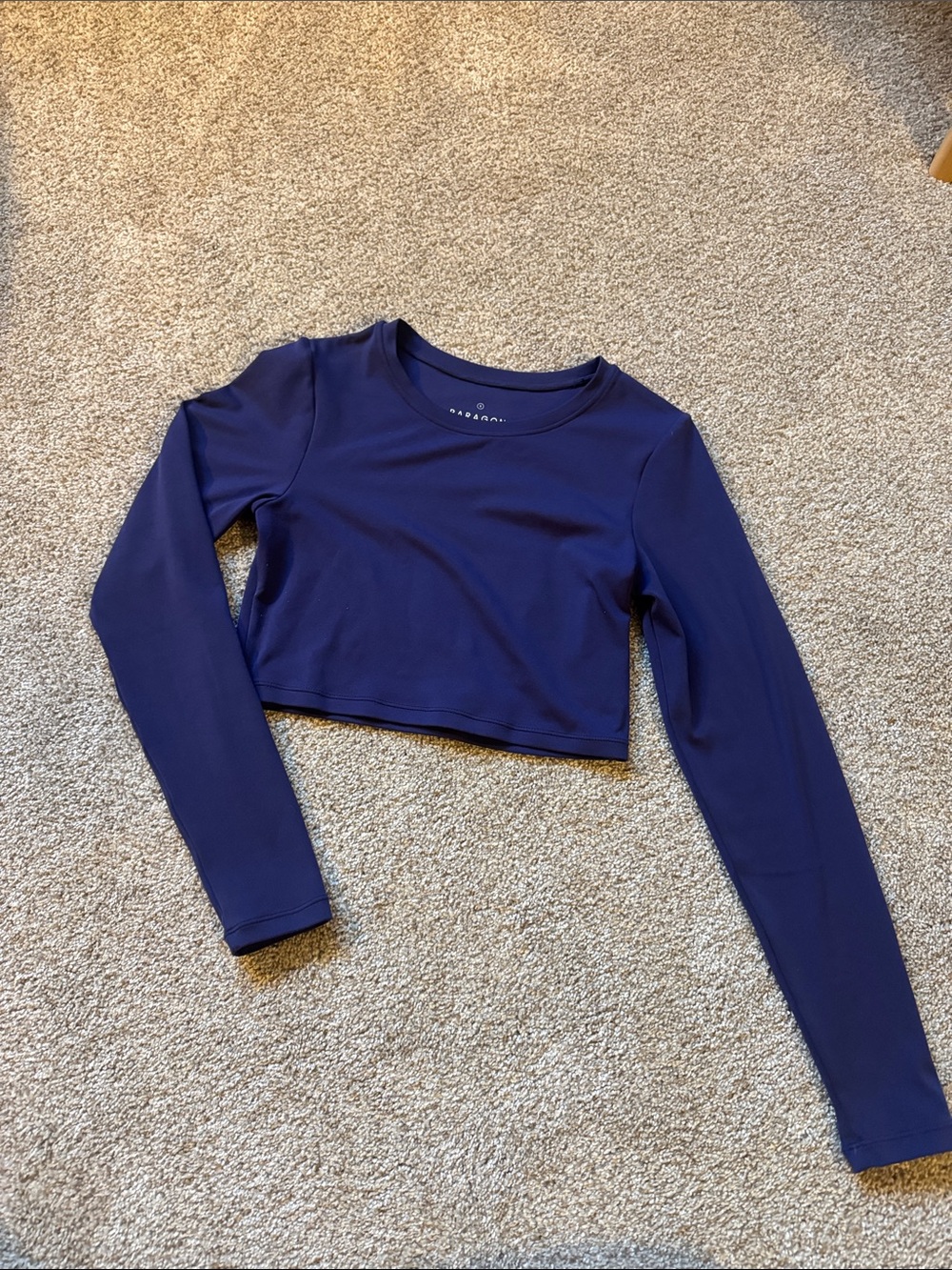 Paragon long sleeve crop